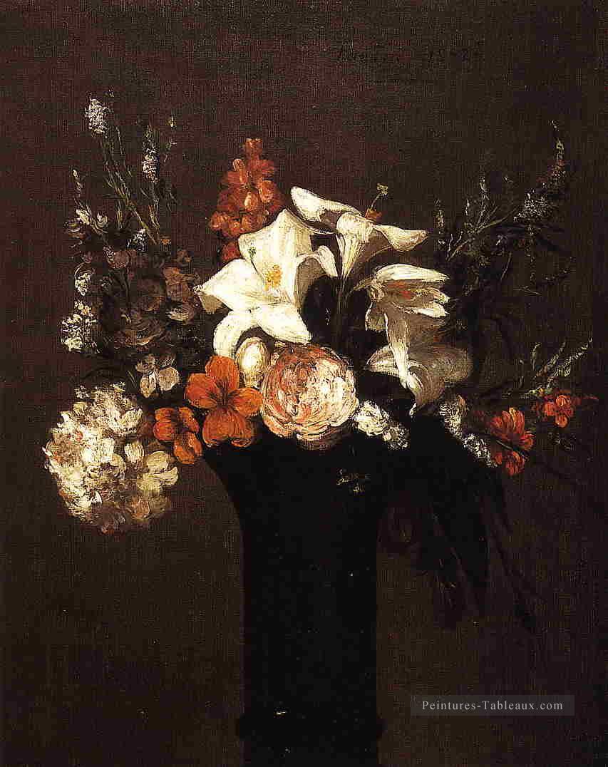 Fleurs4 peintre de fleurs Henri Fantin Latour Peintures à l'huile